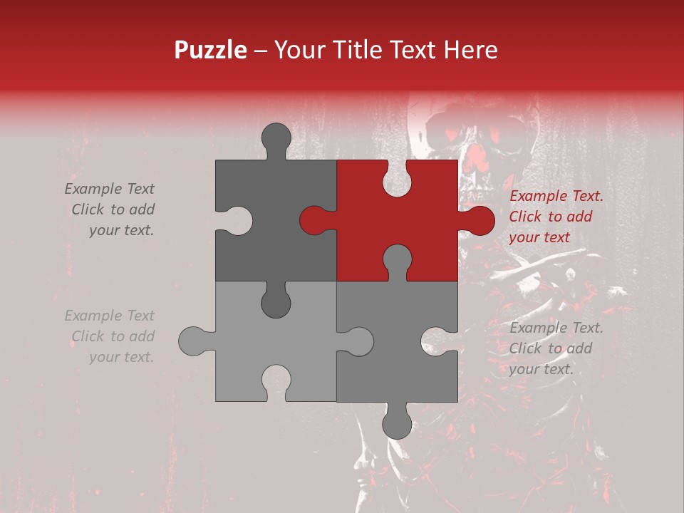 Black Anatomy Medical PowerPoint Template