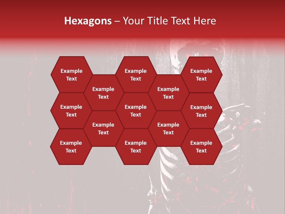 Black Anatomy Medical PowerPoint Template