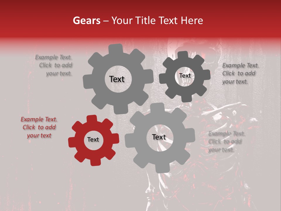 Black Anatomy Medical PowerPoint Template