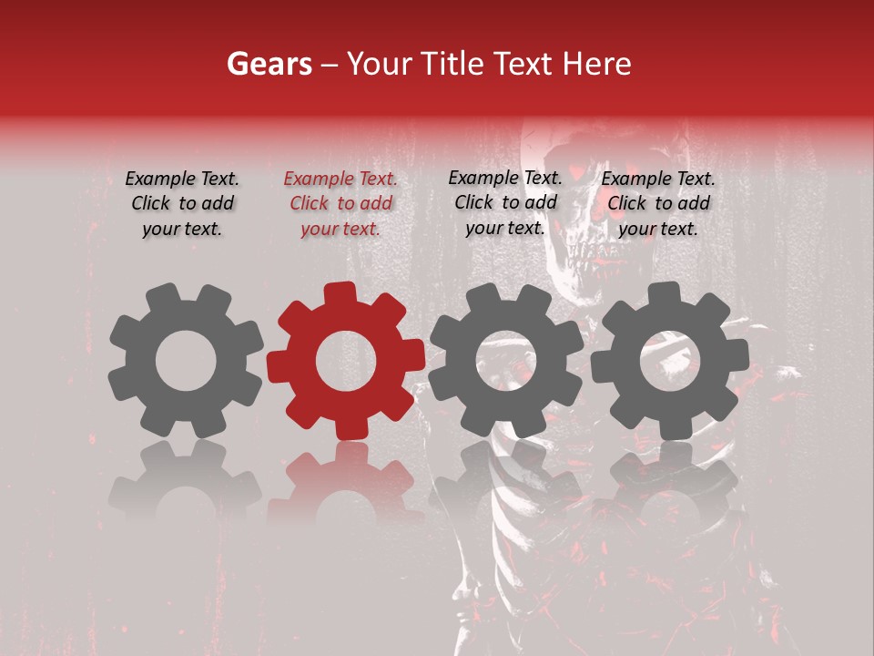 Black Anatomy Medical PowerPoint Template