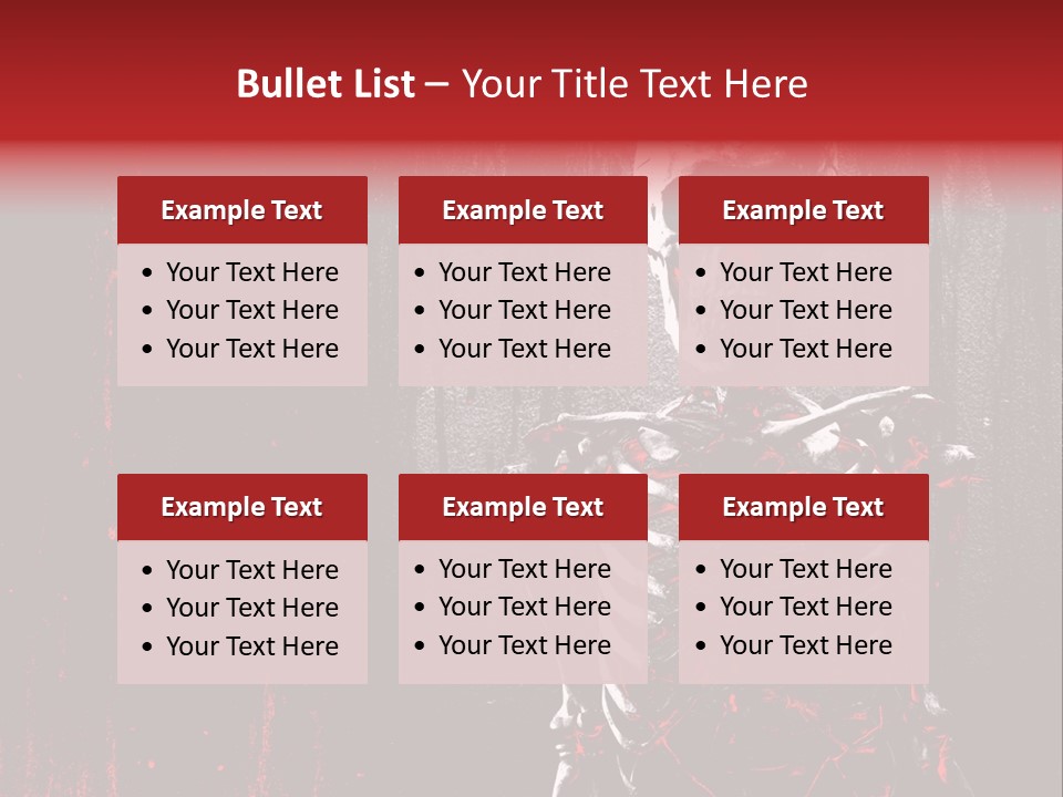 Black Anatomy Medical PowerPoint Template