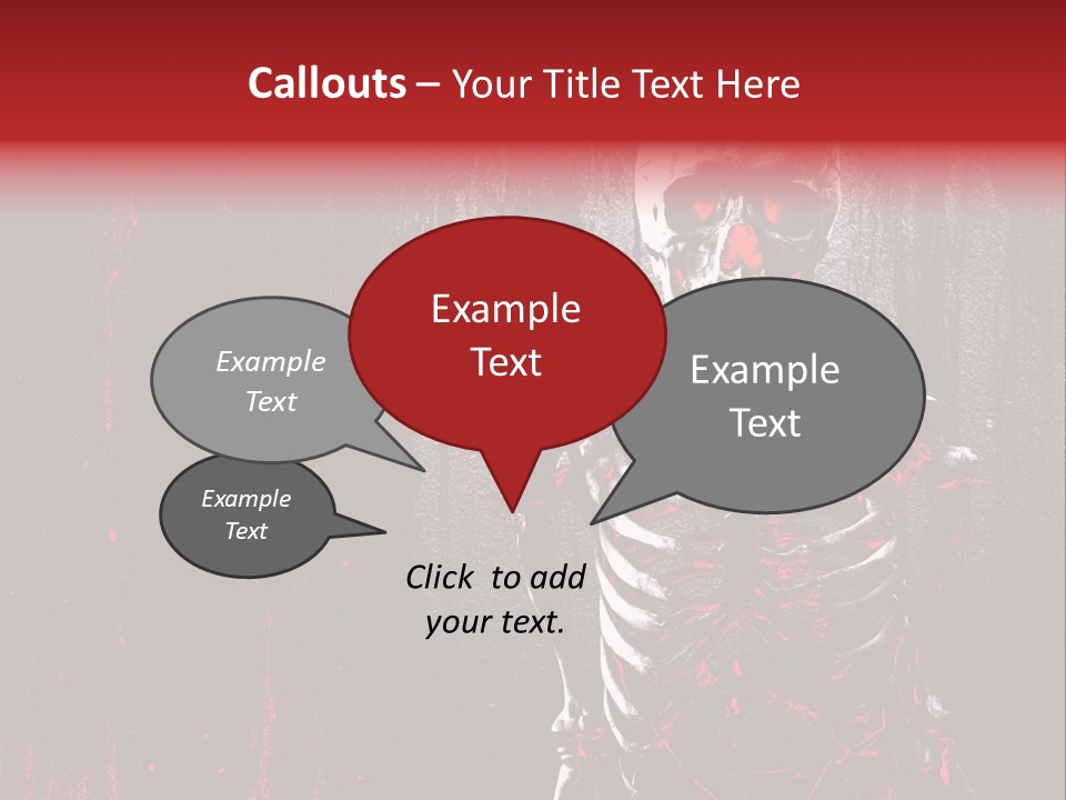 Black Anatomy Medical PowerPoint Template