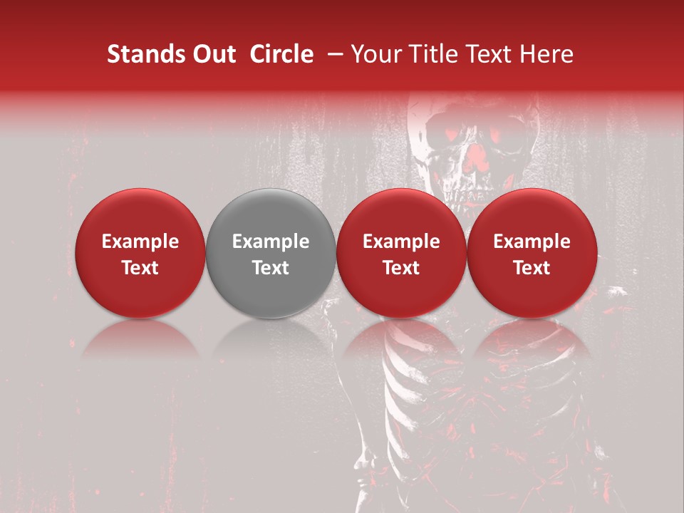 Black Anatomy Medical PowerPoint Template