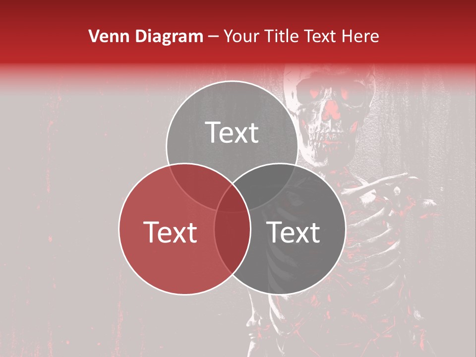 Black Anatomy Medical PowerPoint Template