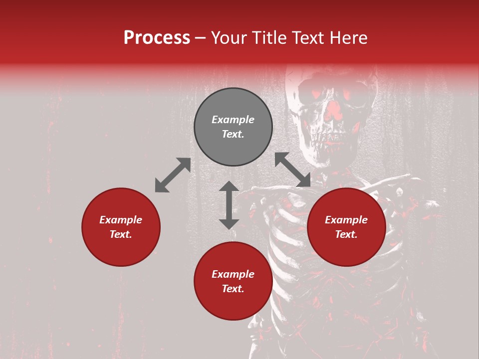 Black Anatomy Medical PowerPoint Template