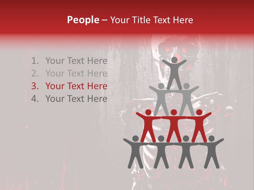 Black Anatomy Medical PowerPoint Template