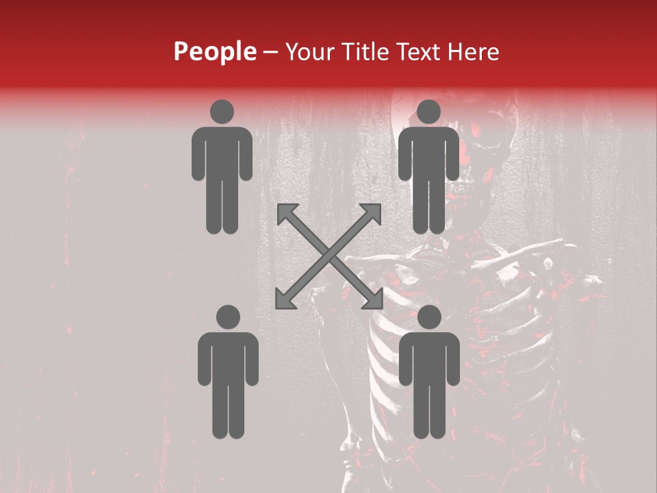 Black Anatomy Medical PowerPoint Template