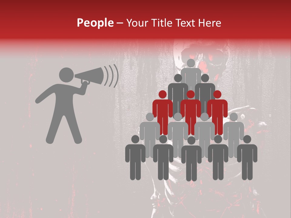 Black Anatomy Medical PowerPoint Template