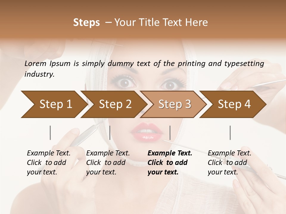 Needle Anesthetic Fear PowerPoint Template