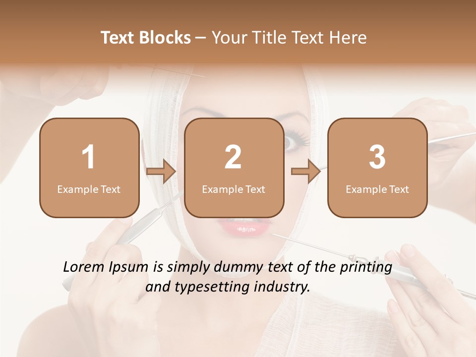 Needle Anesthetic Fear PowerPoint Template