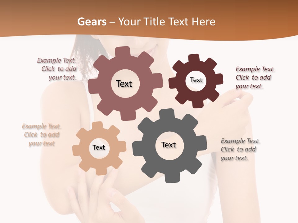 Attractive Back Human PowerPoint Template