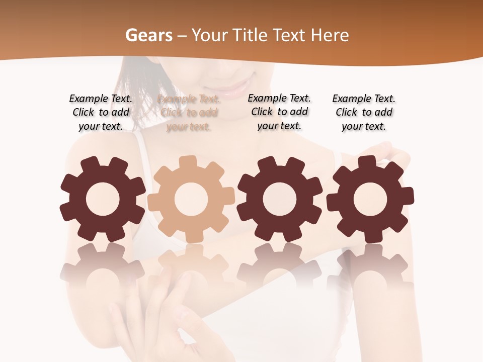 Attractive Back Human PowerPoint Template