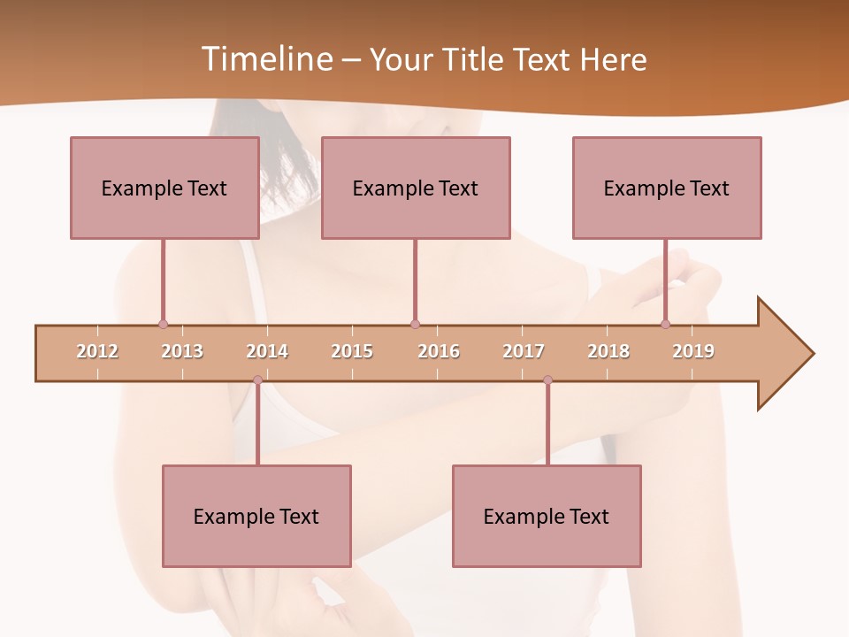 Attractive Back Human PowerPoint Template