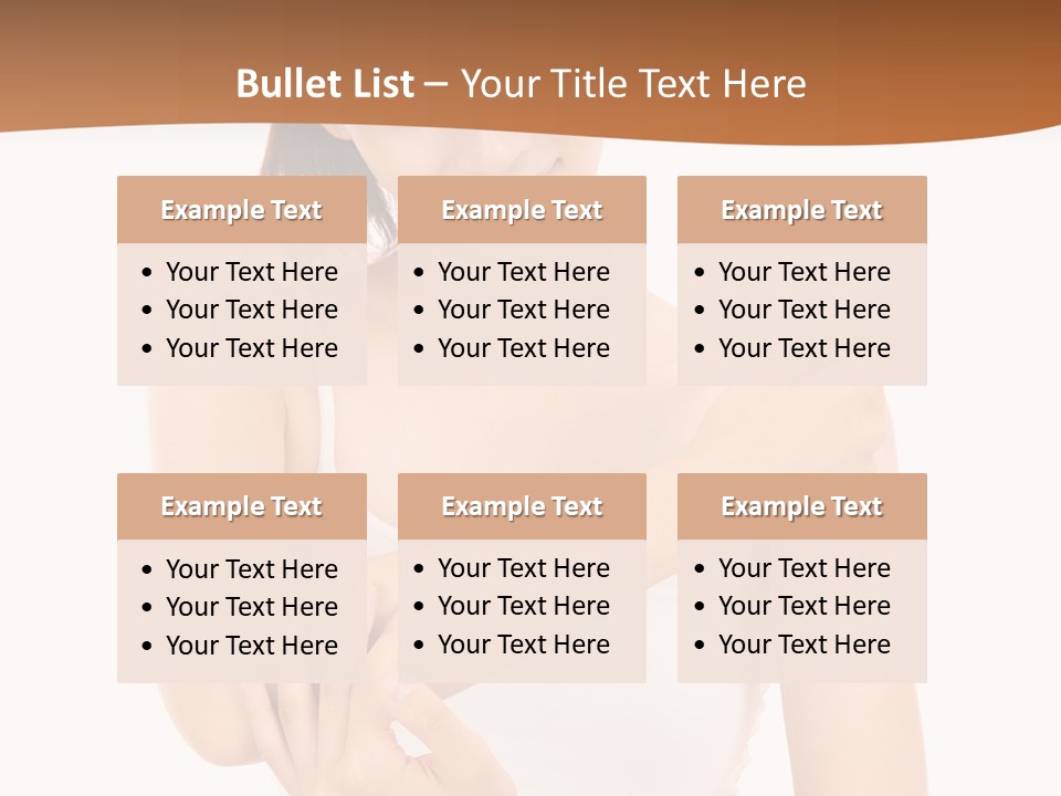 Attractive Back Human PowerPoint Template