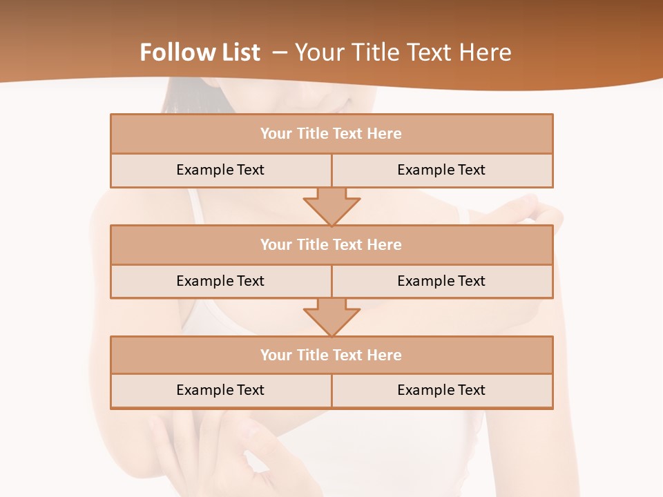 Attractive Back Human PowerPoint Template