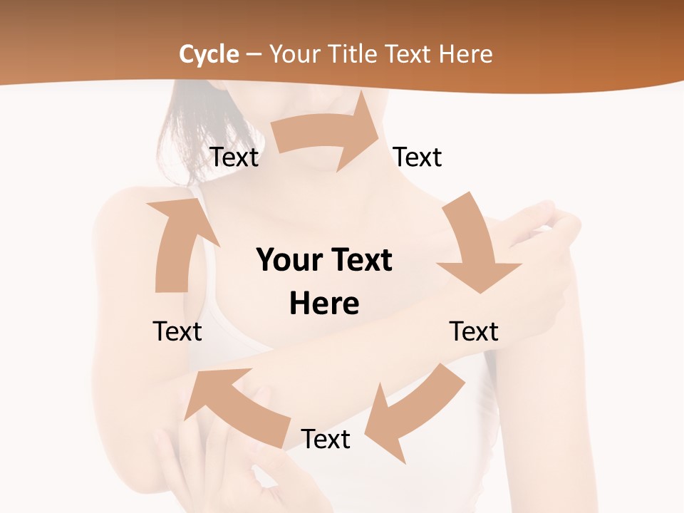 Attractive Back Human PowerPoint Template