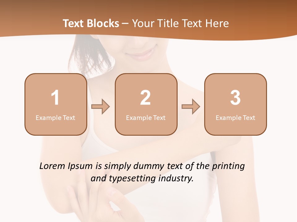 Attractive Back Human PowerPoint Template