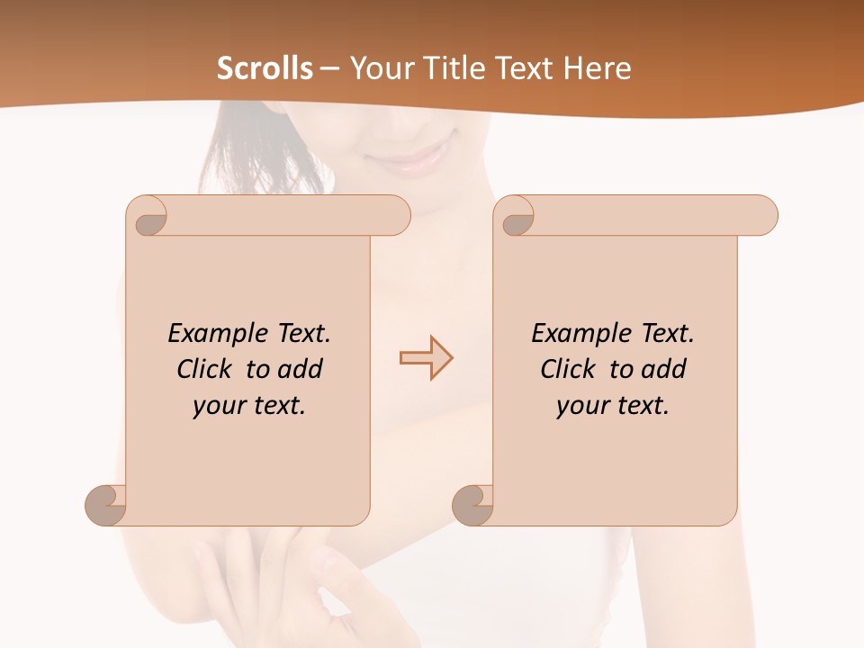 Attractive Back Human PowerPoint Template