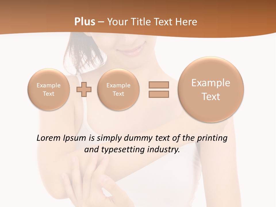 Attractive Back Human PowerPoint Template
