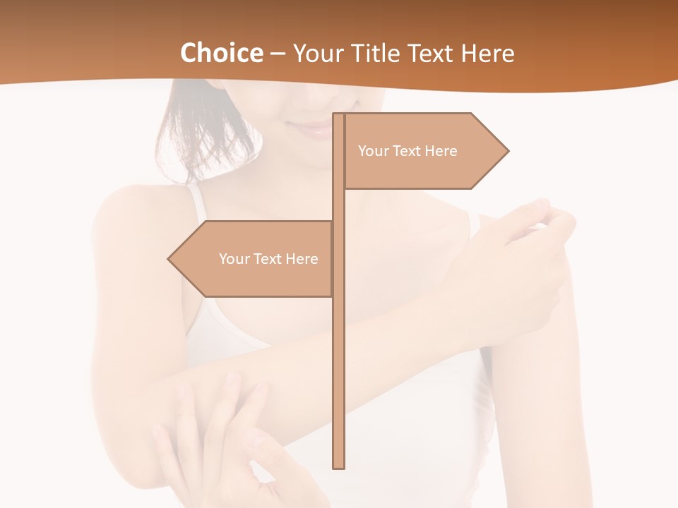 Attractive Back Human PowerPoint Template