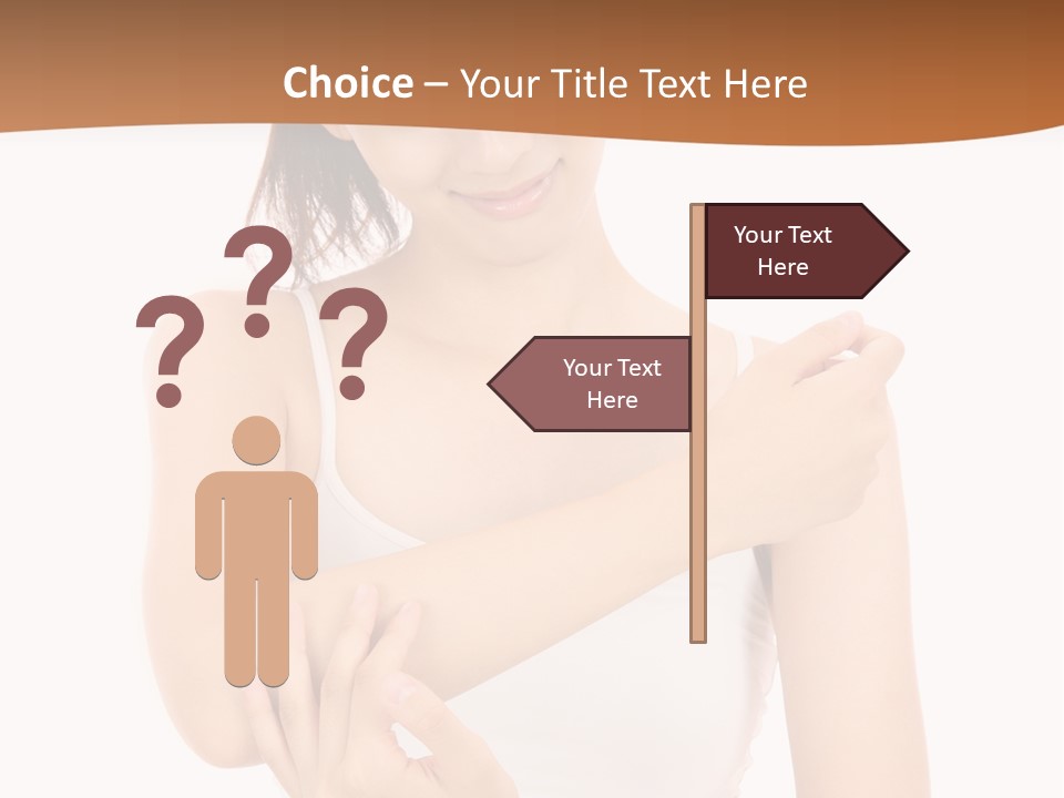 Attractive Back Human PowerPoint Template