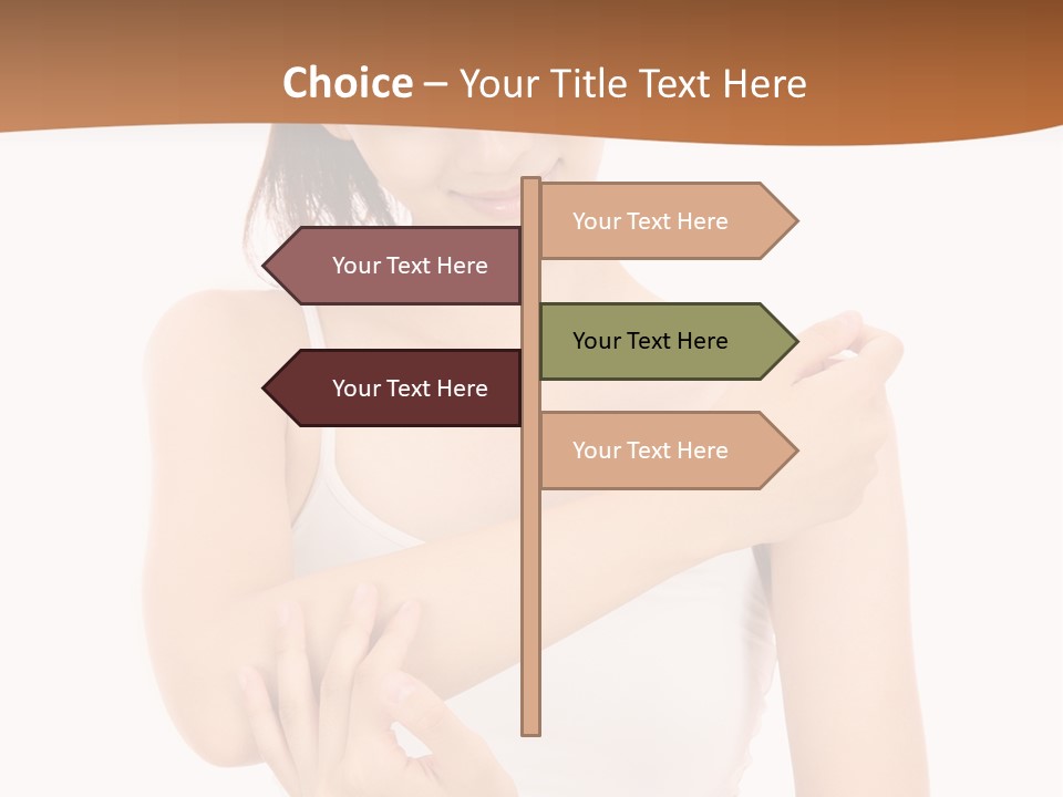 Attractive Back Human PowerPoint Template