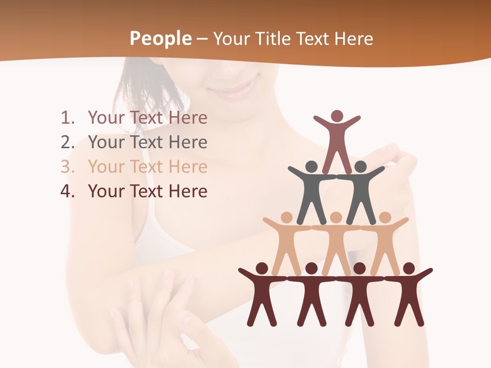 Attractive Back Human PowerPoint Template
