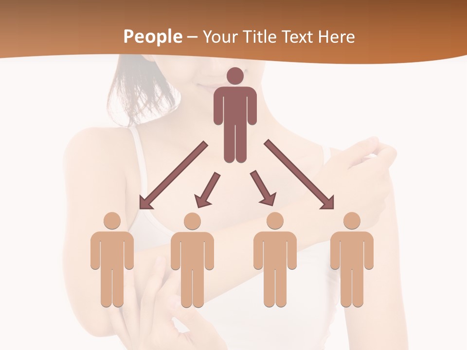 Attractive Back Human PowerPoint Template
