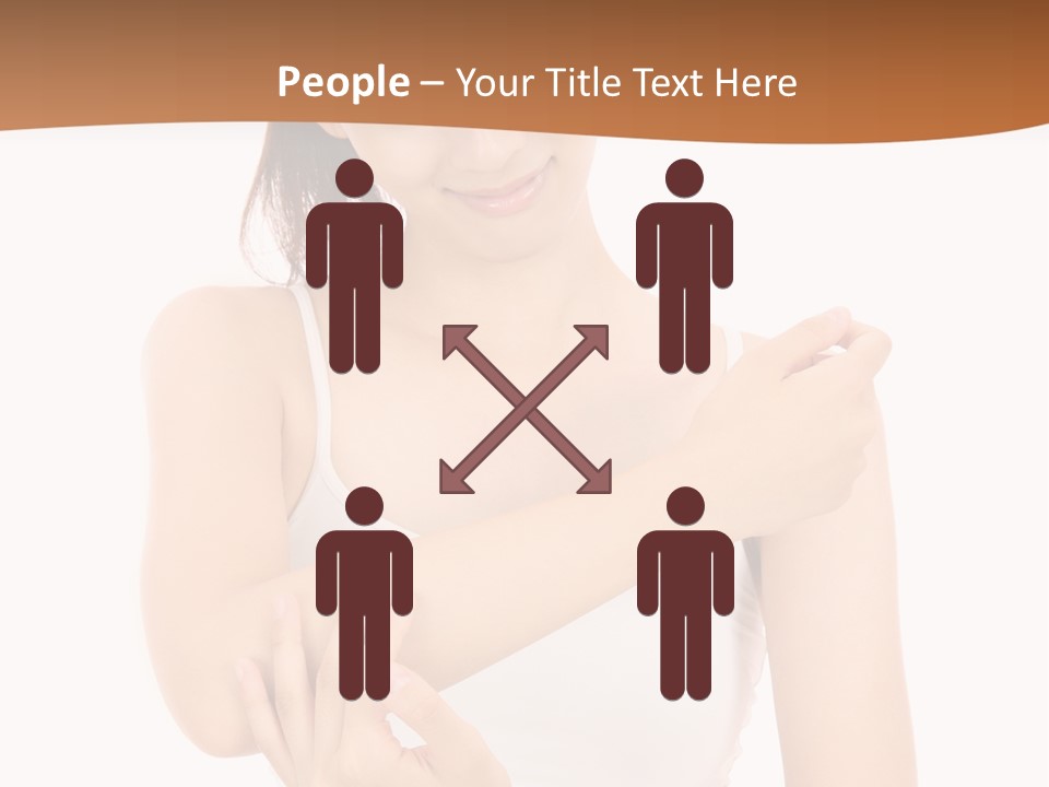 Attractive Back Human PowerPoint Template