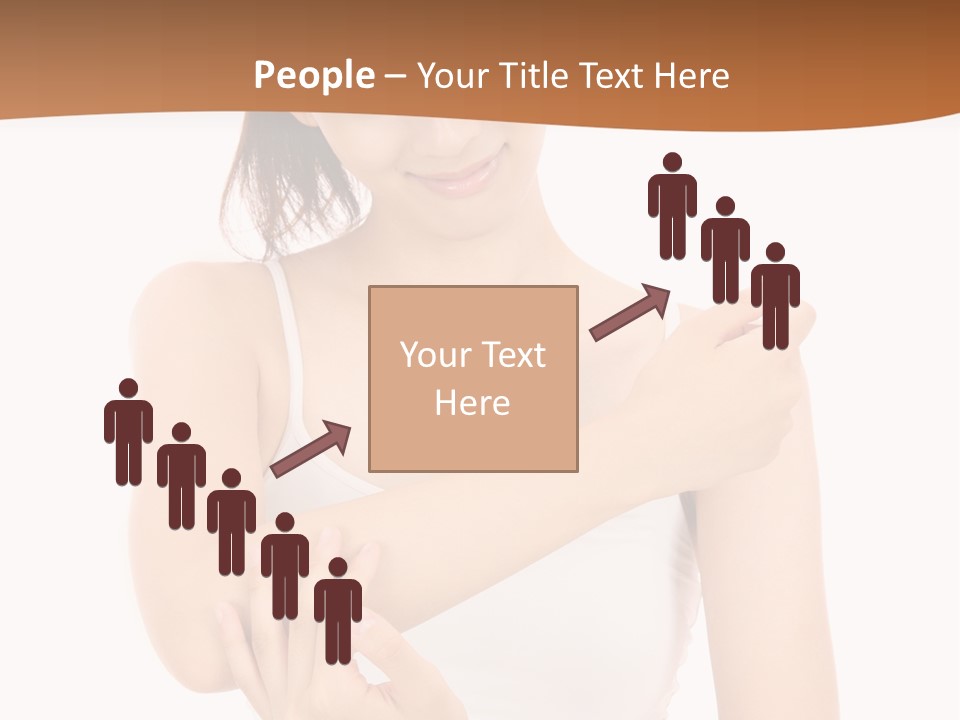 Attractive Back Human PowerPoint Template