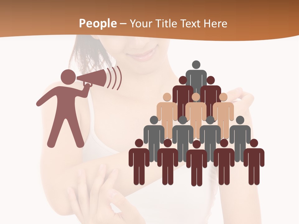 Attractive Back Human PowerPoint Template