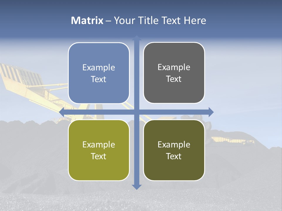 Energy Industrial Reclaimer PowerPoint Template