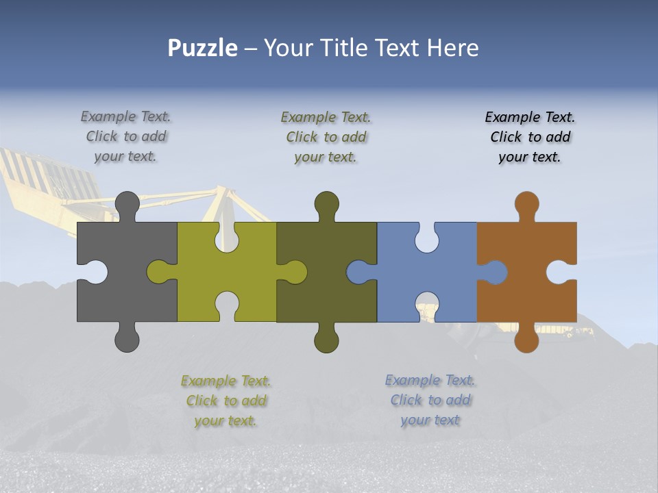 Energy Industrial Reclaimer PowerPoint Template