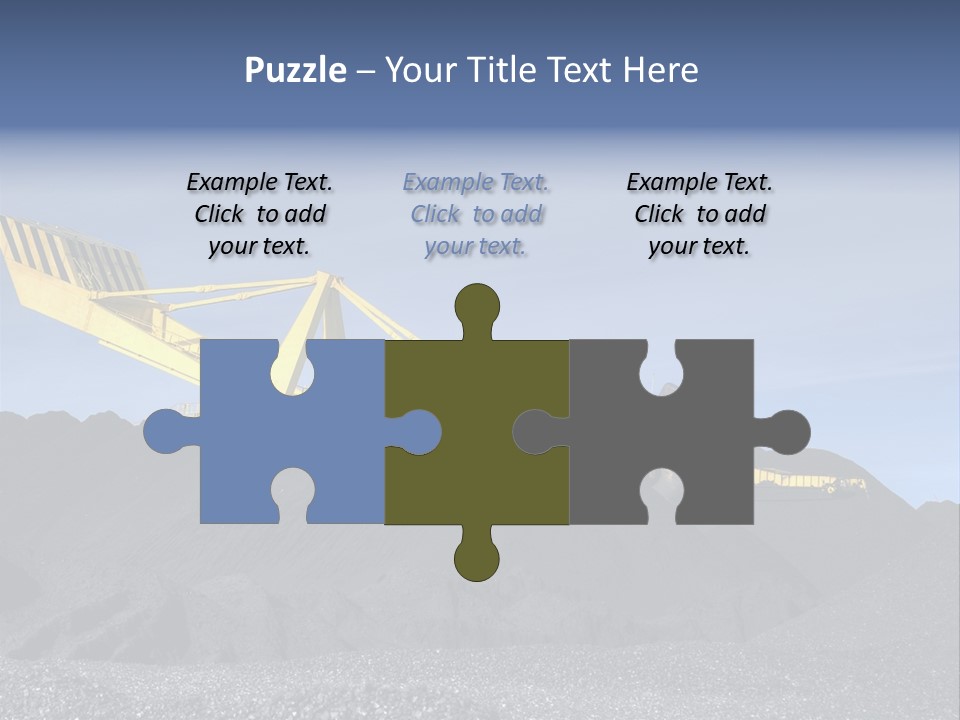 Energy Industrial Reclaimer PowerPoint Template