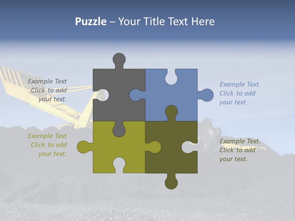 Energy Industrial Reclaimer PowerPoint Template