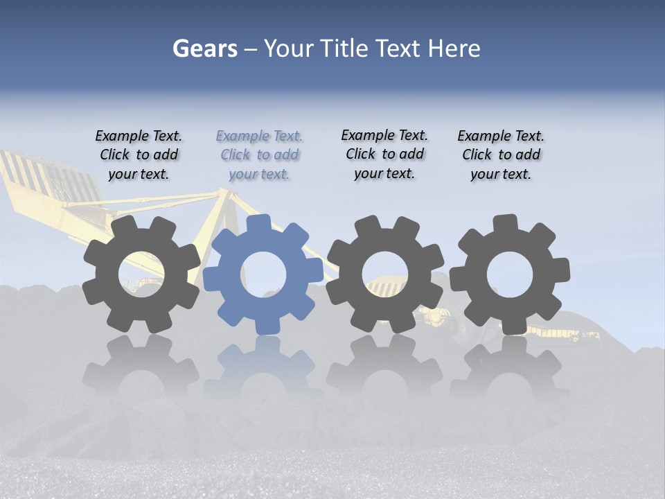 Energy Industrial Reclaimer PowerPoint Template