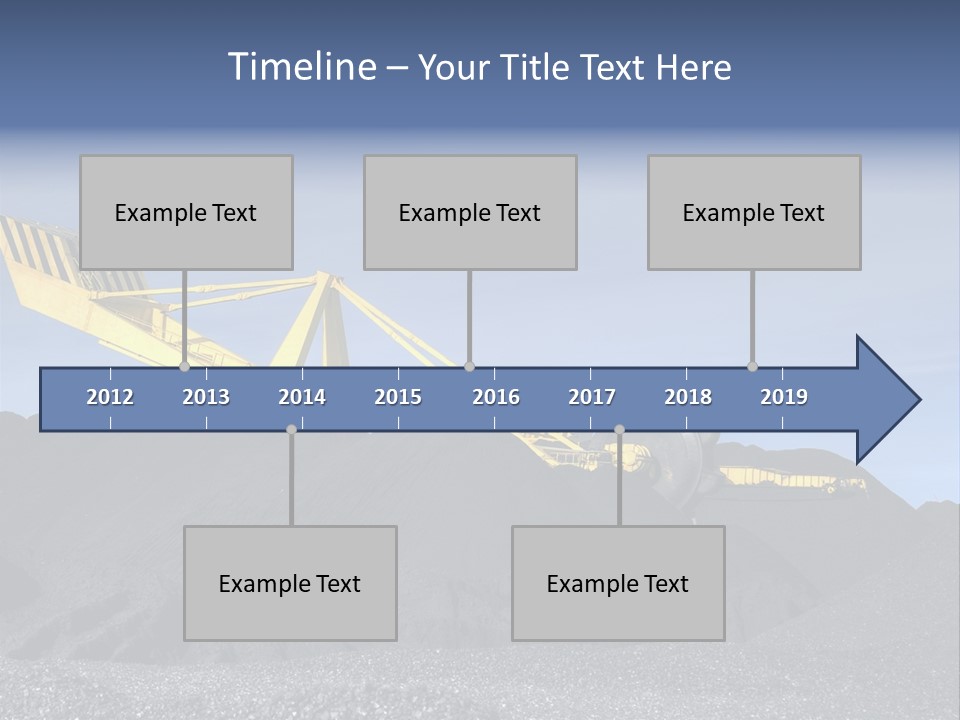 Energy Industrial Reclaimer PowerPoint Template