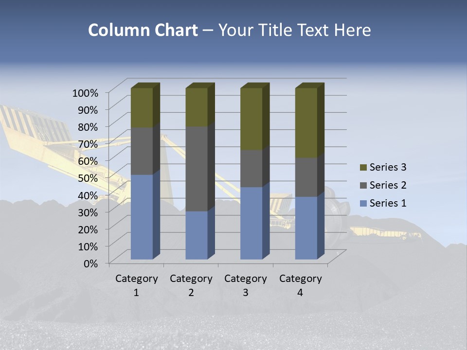 Energy Industrial Reclaimer PowerPoint Template
