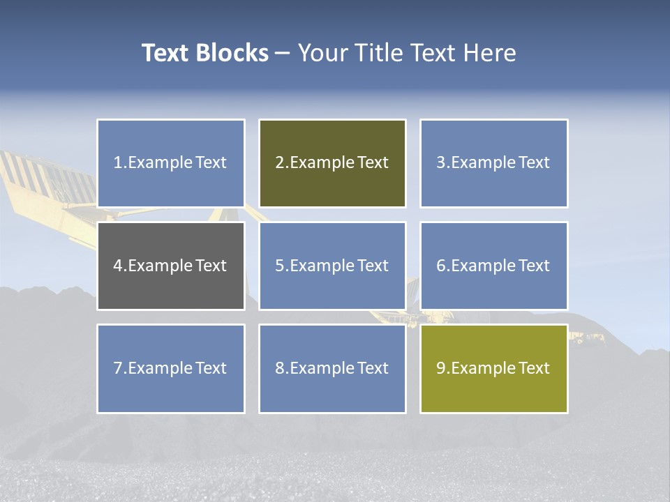 Energy Industrial Reclaimer PowerPoint Template