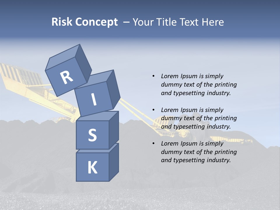 Energy Industrial Reclaimer PowerPoint Template