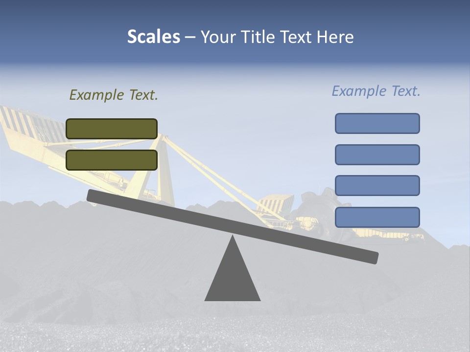 Energy Industrial Reclaimer PowerPoint Template