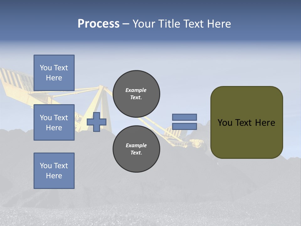 Energy Industrial Reclaimer PowerPoint Template