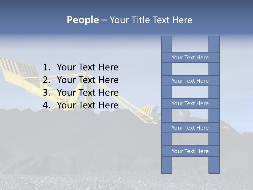 Energy Industrial Reclaimer PowerPoint Template