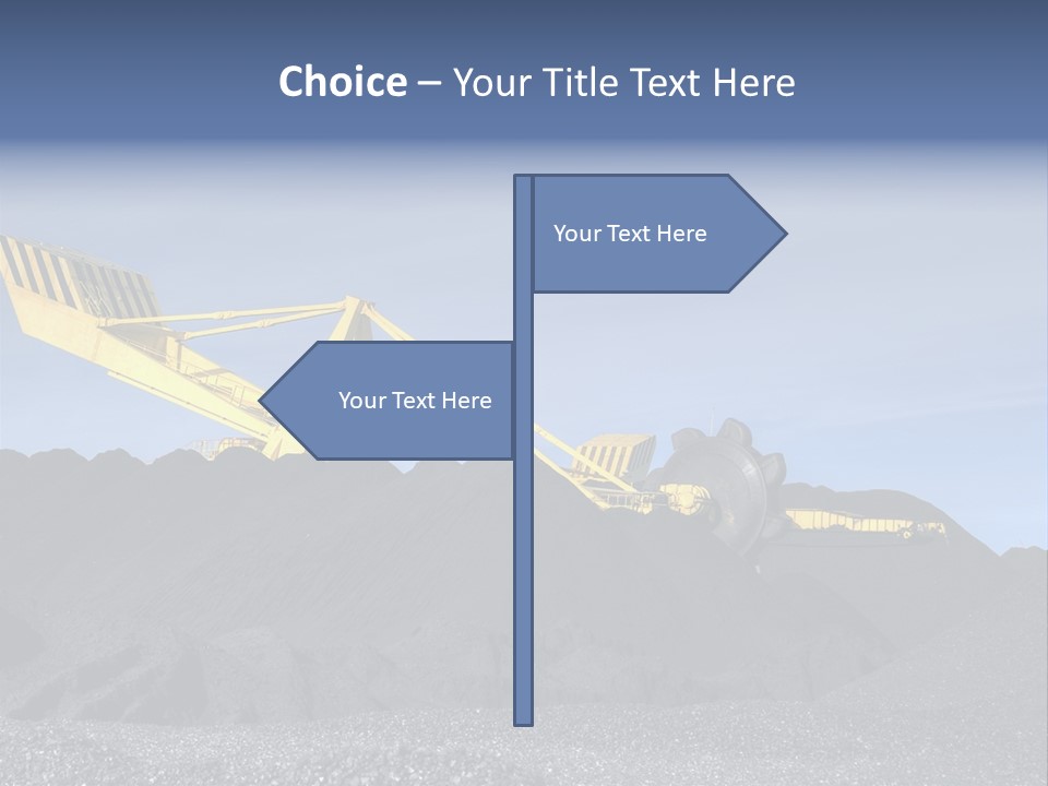 Energy Industrial Reclaimer PowerPoint Template