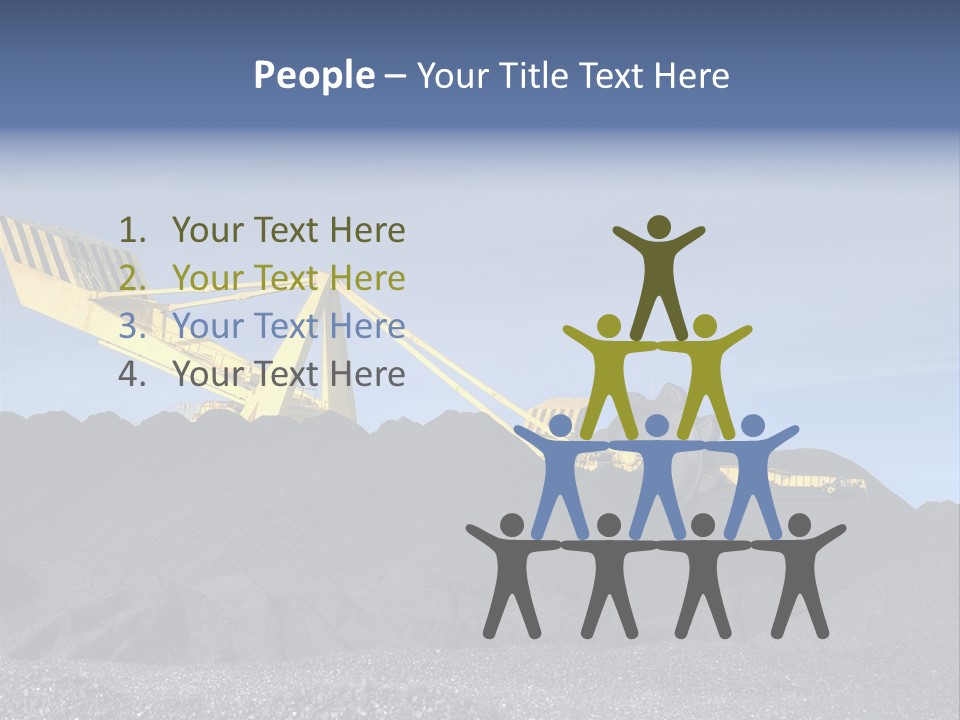 Energy Industrial Reclaimer PowerPoint Template