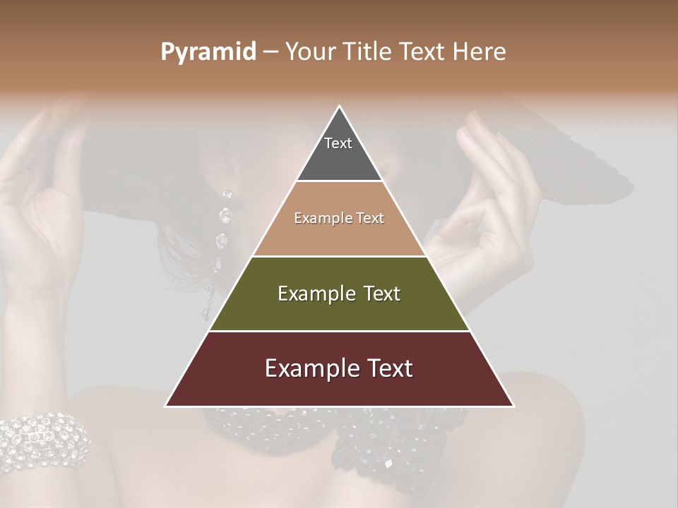 Necklace Bathing Exy PowerPoint Template