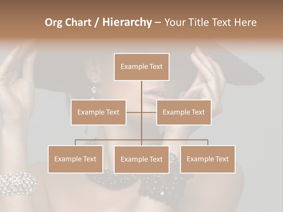 Necklace Bathing Exy PowerPoint Template