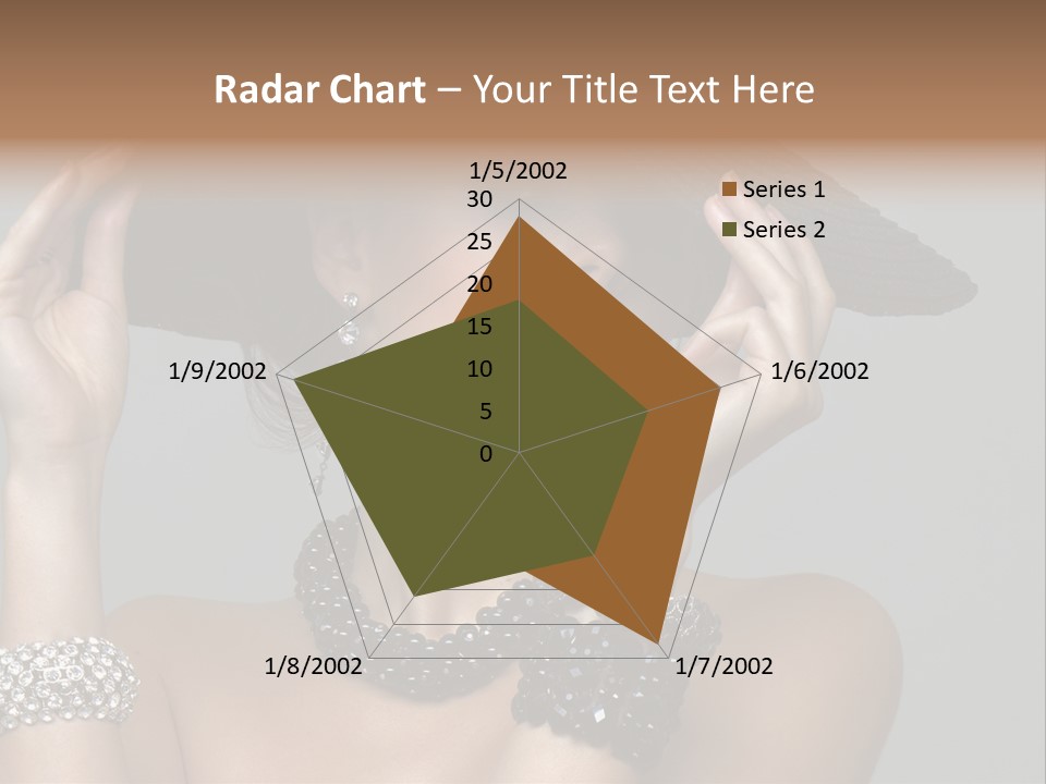 Necklace Bathing Exy PowerPoint Template