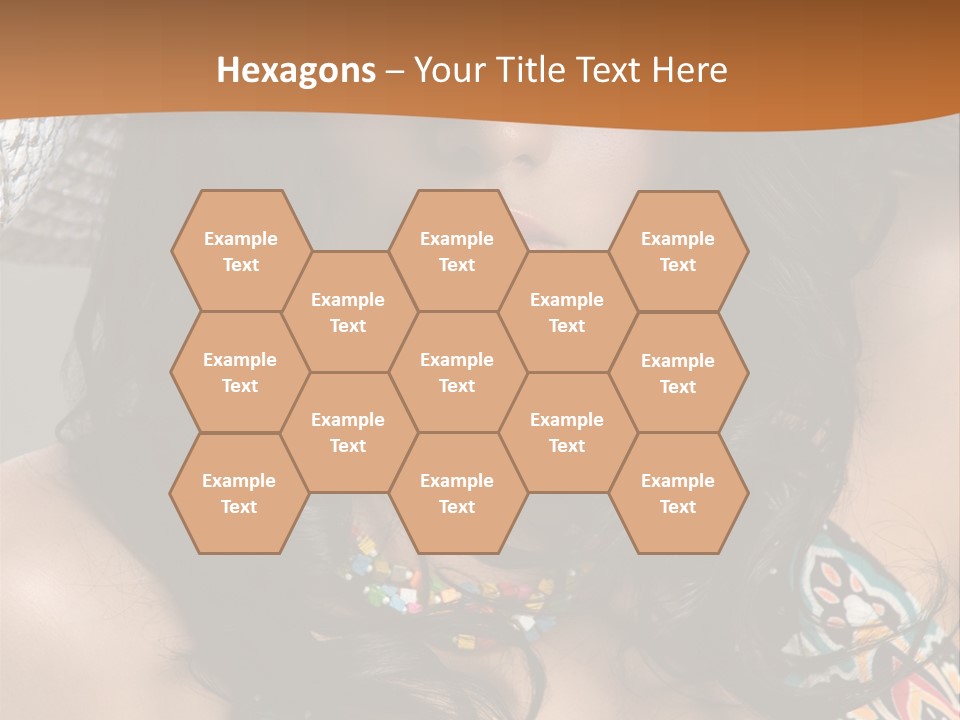 Adult Posing Luxurious PowerPoint Template