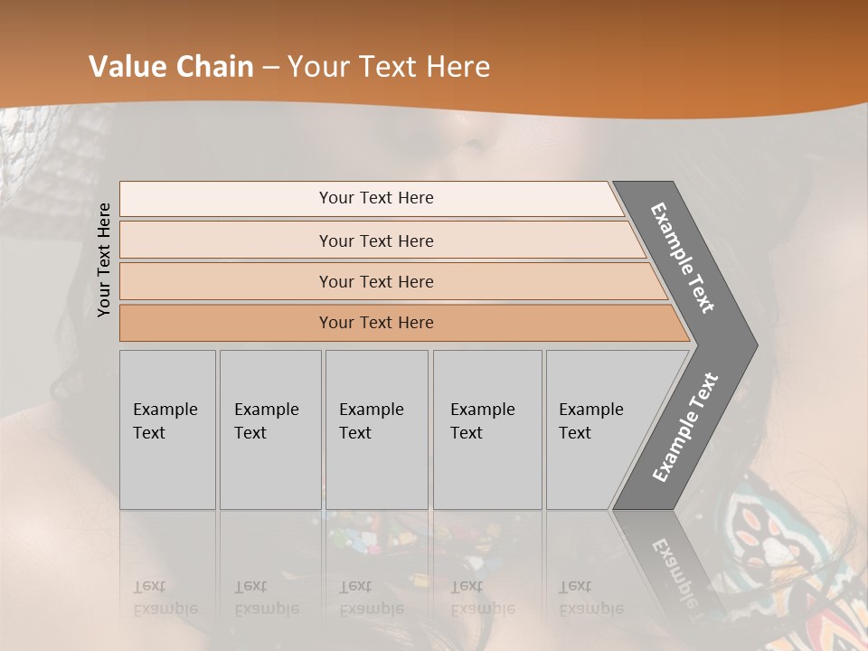 Adult Posing Luxurious PowerPoint Template